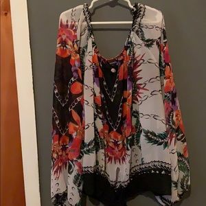 Long sleeve blouse